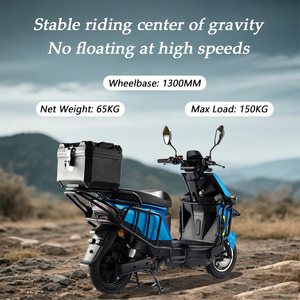 Moto électrique PACIFIC 1200W 60V 60km/h avec frein à disque hydraulique, homologuée CE DOT, pour adultes, usage urbain et routier à grande vitesse - Product Image 6