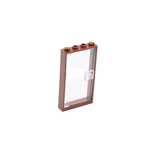 10 Stuks 60596 6160 60616 1X4X6 Deurframe Glas Transparante Deur Bladstenen Bouwsteen - Product Image 6
