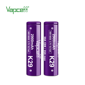 Vapcell-قطعة غيار للمصباح يدوي, بطارية رخيصة السعر موديل INR18650 K29 سعة 2900 مللي أمبير في الساعة شدة 20 أمبير 35 أمبير شدة 3.7 فولت استبدال HG2 للمصباح يدوي - Product Image 2