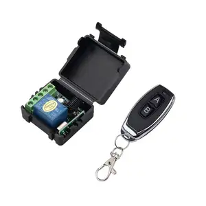 RF Transmitter 433Mhz Remote Controls Wireless Control Switch DC 12V 1CH Relay Receiver Module