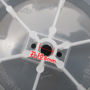 Ventilateur oscillant électrique Lucky Fan de 10 pouces (250 mm) avec moteur et 6 pales universelles - Product Image 2