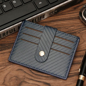 New Handcrafted Minimalist Slim Multi-Function Card Holder for Men Exquisite <b>Compact</b> Coin Purse - Product Image 1