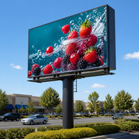 Pantalla LED para Publicidad Exterior P8, Resistente, Duradera y de Ahorro de Energía, Directo de Fábrica