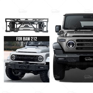 Shamo Auto Part Off Road Diseño personalizado Marco de placa de <span class=keywords><strong>matrícula</strong></span> de <span class=keywords><strong>coche</strong></span> de acero inoxidable para Baw 212 - Product Image 1
