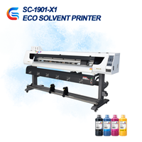 Impresora de Inyección de Tinta Eco-Solvente Senchro de Alta Calidad, 4 Colores CMYK, Flex Egg, Cabezal de Impresión I3200/XP600, 1.8m, Térmica, Alta Velocidad, 1440x2880