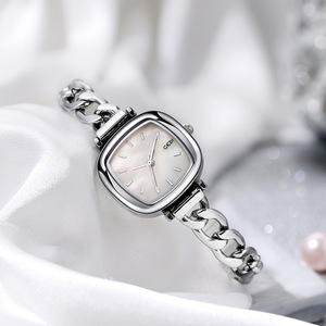 Reloj de Cuarzo Ovalado Rosa Palo de Alta Gama para Mujer, Reloj de Lujo con Madreperla, Personalizado de Fábrica - Product Image 2