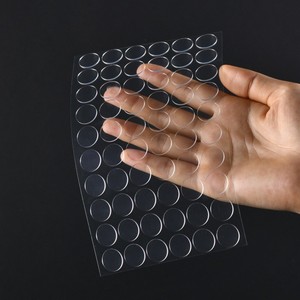Jinpeng アクリル両面ナノドットテープ 透明 防水 強力粘着 手切れ性あり バッグシーリング用 - Product Image 5