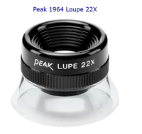 Loupe miniature japonaise PEAK 1964-22X à fort grossissement