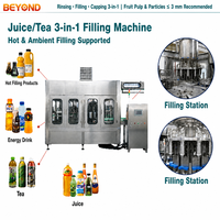 Ligne de production de jus industrielle 6000BPH 500ml avec machines de remplissage à chaud et systèmes d'embouteillage automatisés