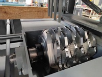 Encocheuse de palettes en bois machine à rainure automatique à double tête