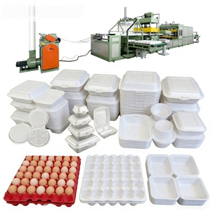 Equipo de Fabricación de Bandejas para Huevos y Cajas de Alimentos de Espuma de Poliestireno PS, Línea de Producción de Contenedores Desechables - Product Image 1