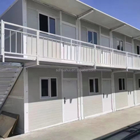 Offre Spéciale – Maison Pliante en Z, Maison Conteneur Préfabriquée, Bureau Conteneur à Deux Étages, Dortoir Mobile