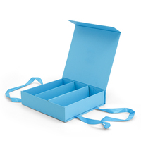 Boîte d'emballage pour sushi en papier rigide magnétique de luxe personnalisée à emporter pour cadeau