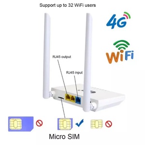 <strong>4g</strong> Modem <strong>Lte</strong> Wireless Mobile Hotspot WAN LAN <strong>Router</strong> <strong>4g</strong> CPE <strong>Wifi</strong> <strong>Router</strong> Home Gateway With Sim Card RJ45 Ports - Product Image 4