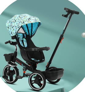 <span class=keywords><strong>Triciclo</strong></span> Metálico para Niños TC de 0 a 5 Años, Diseño Seguro, Reclinación Bidireccional, Rotación de <span class=keywords><strong>Asiento</strong></span> de 360°, Bandeja Desmontable - Product Image 6