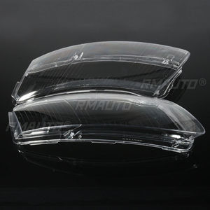 Couvre-phare transparent, masque de protection, abat-jour, coque de phare en plexiglas pour Audi A6 C6 2004 2005 2006 2007 2008 2009 2010 2011 - Product Image 3