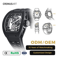 Montres de sport de luxe légères pour hommes Montres mécaniques automatiques ultra-légères Montres pour hommes tendance d'affair