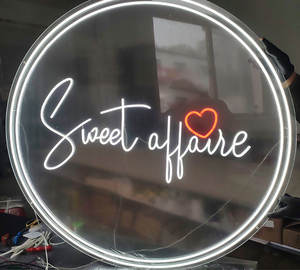 Letrero de Neón LED Personalizado, Decoración de Pared con Luz de Neón Circular para Nombre de Bar, Club o Tienda, Logotipo - Product Image 6