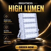 Projecteur LED modulaire de stade extérieur en aluminium 250W haute puissance, étanche IP65, garantie 5 ans, prix réduit