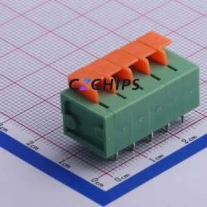 KF142R-5.08-5P Spring Terminal Block Bent Lead Through Hole,P=5.08mm Connector 5.08mm 5P 5 15A - Product Image 2