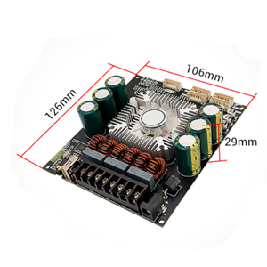 Subwoofer <span class=keywords><strong>de</strong></span> tono HT22 <span class=keywords><strong>de</strong></span> 2,1 canales, potenciómetro <span class=keywords><strong>de</strong></span> 220W, <span class=keywords><strong>amplificador</strong></span> <span class=keywords><strong>de</strong></span> potencia <span class=keywords><strong>de</strong></span> <span class=keywords><strong>audio</strong></span> inalámbrico <span class=keywords><strong>externo</strong></span>, placa amplificadora <span class=keywords><strong>de</strong></span> potencia TDA7498E, 160Wx2 - Product Image 5