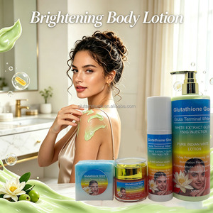 Set <span class=keywords><strong>de</strong></span> Cuidado <span class=keywords><strong>de</strong></span> la Piel Aclarante Puro <span class=keywords><strong>de</strong></span> la India <span class=keywords><strong>de</strong></span> Marca Privada, Antienvejecimiento, Reduce Manchas Oscuras, Aclara la Piel, 3% Alfa Arbutina, 5% Niacinamida - Product Image 2