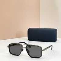 Lunettes de soleil de luxe pour hommes en acétate de haute qualité, combinaison métal-acétate