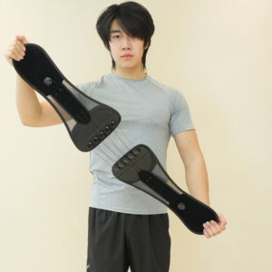 <span class=keywords><strong>Ceinture</strong></span> <span class=keywords><strong>de</strong></span> soutien lombaire réglable par bouton, respirante en maille, avec fermeture à boucle sécurisée pour le bas du dos - Product Image 1