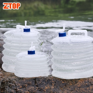 Bán buôn <span class=keywords><strong>3</strong></span> L 5 LTR 8 lít 10 LÍT 15 lít xách tay ráp xô nước gấp <span class=keywords><strong>container</strong></span> nước với vòi nước cho cắm trại - Product Image 2