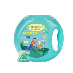 Cápsulas de Lavandería Greenlem Derivadas de Plantas 3 en 1 con Aroma a Lavanda - Product Image 1