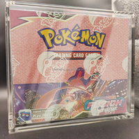 Boîte de présentation transparente en acrylique pour booster box - Protection optimale - Offre spéciale