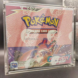<span class=keywords><strong>Vente</strong></span> flash - Boîte de protection transparente pour booster Pokémon - Étui de présentation en acrylique - Product Image 6