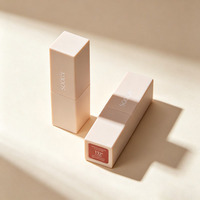 Caja Cosmética de Cartón Biodegradable, Mini Caja de Embalaje para Lápiz Labial y Suero Facial, Materiales Reciclados, Caja Única para Regalo