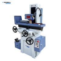 Machine à rectifier manuelle de surface métallique à aimant permanent SHUOMAI Marque M618 Mini 6x18 pouces