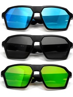 Lunettes de cyclisme intelligentes anti-chute et anti-UV - avec fonction musique et appels - Casque portable pour sports de plein air