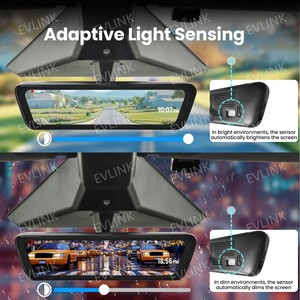 Espejo retrovisor con cámara de salpicadero Dvr 8,2 P de pantalla completa de 1080 pulgadas para camioneta pickup 2024 2025 <span class=keywords><strong>Tesla</strong></span> Cybertruck - Product Image 5
