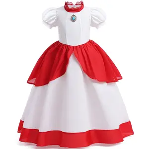 Cosplay Ladies Baby Dress Popular Girls' Contrasting Color Formal Dress Soft Tutu Dresses For Baby Girls Supply