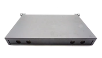 Fourniture d'usine 1U 19 'Rack Mount MTP MPO Patch Panel 144 Fiber 96 Fiber 48Core High Density MPO Patch Panel
