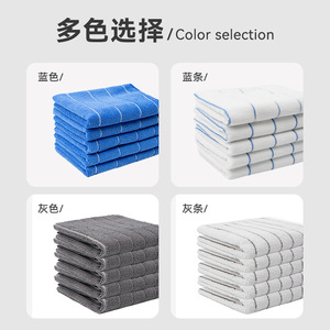 Paños de limpieza de microfibra a rayas, tamaño grande, sin pelusa, para ollas y sartenes, paño rectangular - Product Image 1