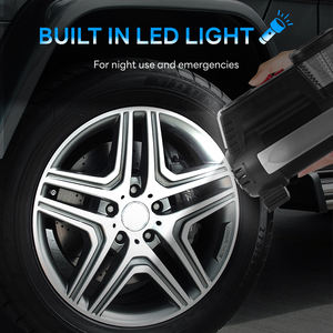 12V büyük çaplı ABS hava Compressor-100psi -20 ~ 60 araba/SUV için lastik basıncı monitörü ile tüm iklim siyah arkadan aydınlatmalı göstergesi - Product Image 3