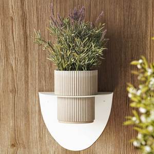 Fioriera da Parete Bergen in Metallo, Acciaio Verniciato a Polvere Opaca, per Interni ed Esterni, Stile Moderno Industriale - Product Image 5