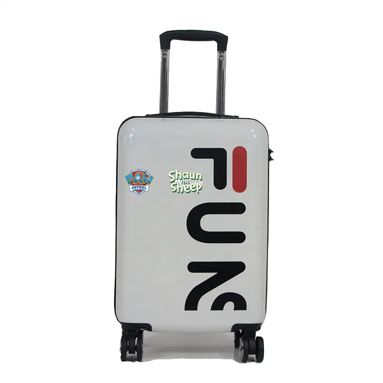 OEM Digital Printing 20 Inch Spinner Wheels Sports Style Cabin Trolley Bag Travel Suitcase Luggage