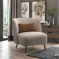 Chaise de canapé à coussin doux de Style nordique nouveau design chaise d'appoint avec oreiller pour la lecture de loisirs pour le salon ou la chambre