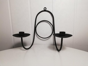 <b>Wall</b> Iron Candle Holder High Quality Handcrafted New Style Best Selling Candle Holder <b>Wall</b> <b>Sconce</b> Trendy Candle Stand - Product Image 3