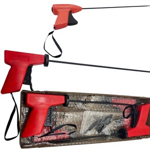Pistola Recolectora Manual de Pelusas Rojas de Plástico para Máquinas Textiles de Hilatura (Diferentes Tamaños) - Product Image 1