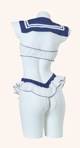 Heißer Verkauf Erotische Unterwäsche ausgehöhlt Student JK Uniform Leidenschaft Versuchung Rollenspiel heißen sexy weiblichen Anzug - Product Image 5