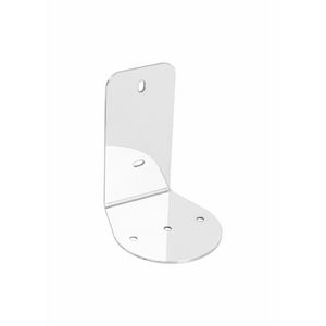 Placa de montaje en pared para soporte de escobilla de baño, cromada, 7,1 x 10 x 8,2 cm - Product Image 1