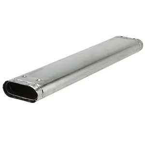 Tubo ovale in acciaio inox di alta qualità 201 202 Ss 304 sus316 tubo in acciaio inox 904L tubo in acciaio inox
