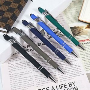 Mobile Phone Universal Capacitive Smart Soft Screen 2 in 1 Promotional Plastic Metal Custom Ballpoint <b>Pen</b> - Product Image 3