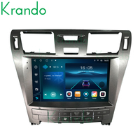 Krando Android 12,0 9 "REPRODUCTOR DE Radio inalámbrico para coche para LEXUS LS460 2006 - 2010 Autoradio Multimedia WIFI 4G tarjeta SIM